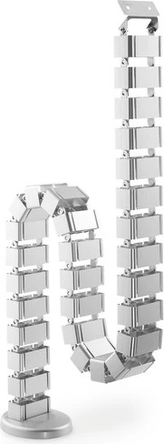 Organizues kabllosh Digitus DA-90506, fleksibil, 1.3m, argjendtë