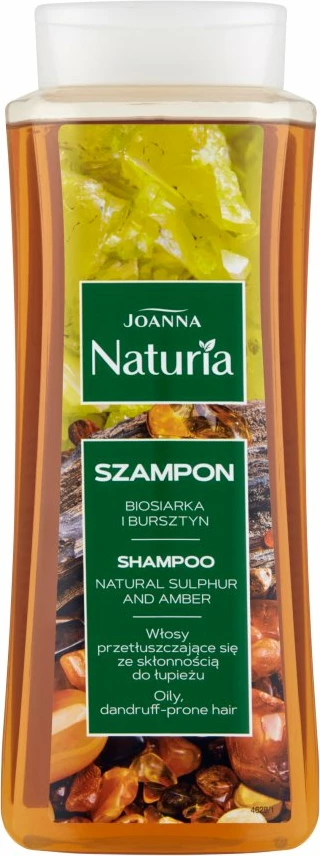Shampon për femra Joanna Naturia për flokë të yndyrshëm me tendencë zbokthi, 500ml