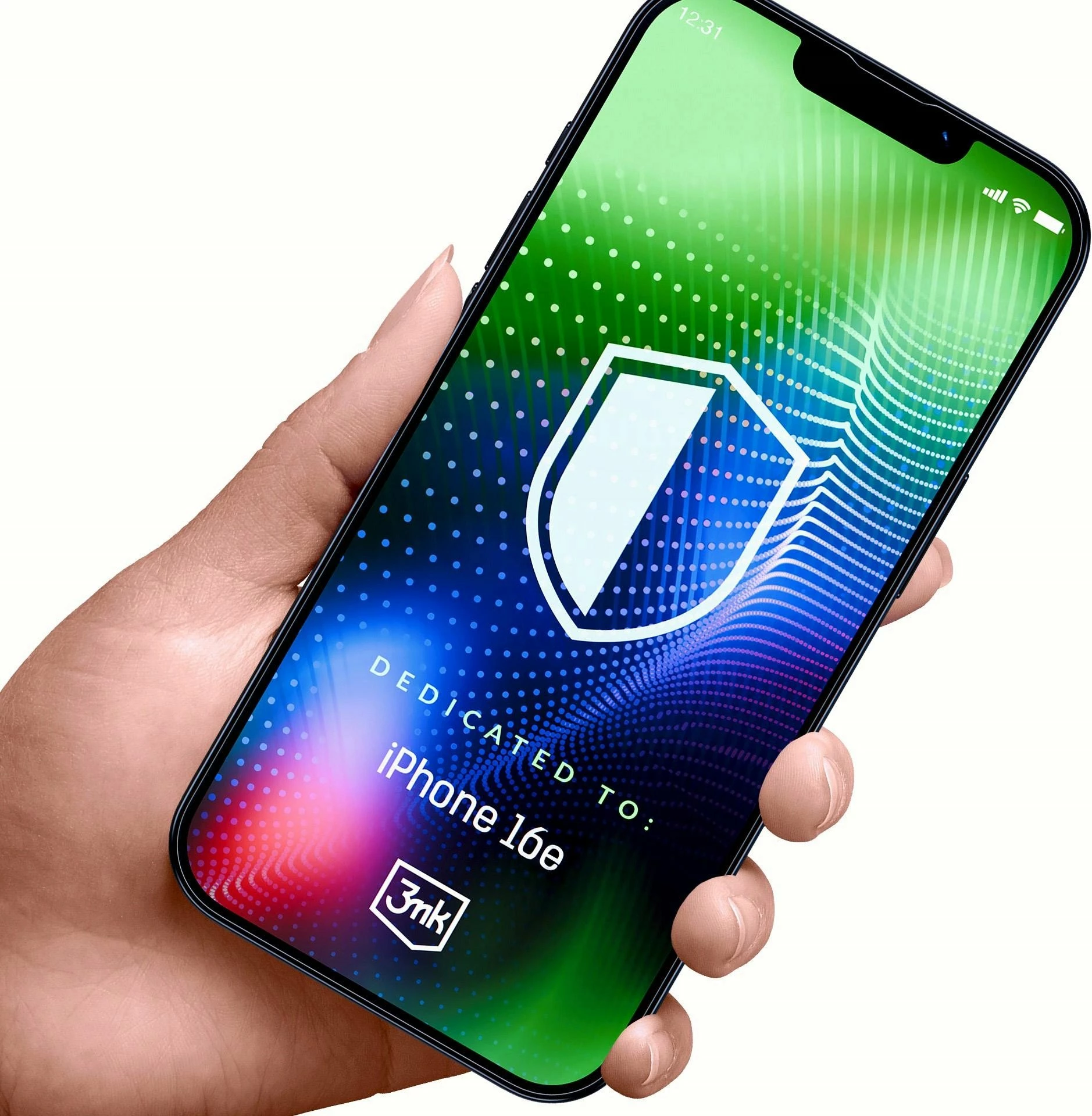 Xham i kalitur mbrojtës për ekran 3MK HARDY® Ultra Glass™ për Apple iPhone 16E, 9H, me aplikator (set)