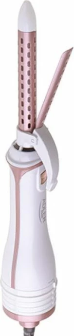 Tharëse flokësh 5-në-1 Adler AD2027 1200W, set me 5 shtojca, pearl white/rose gold