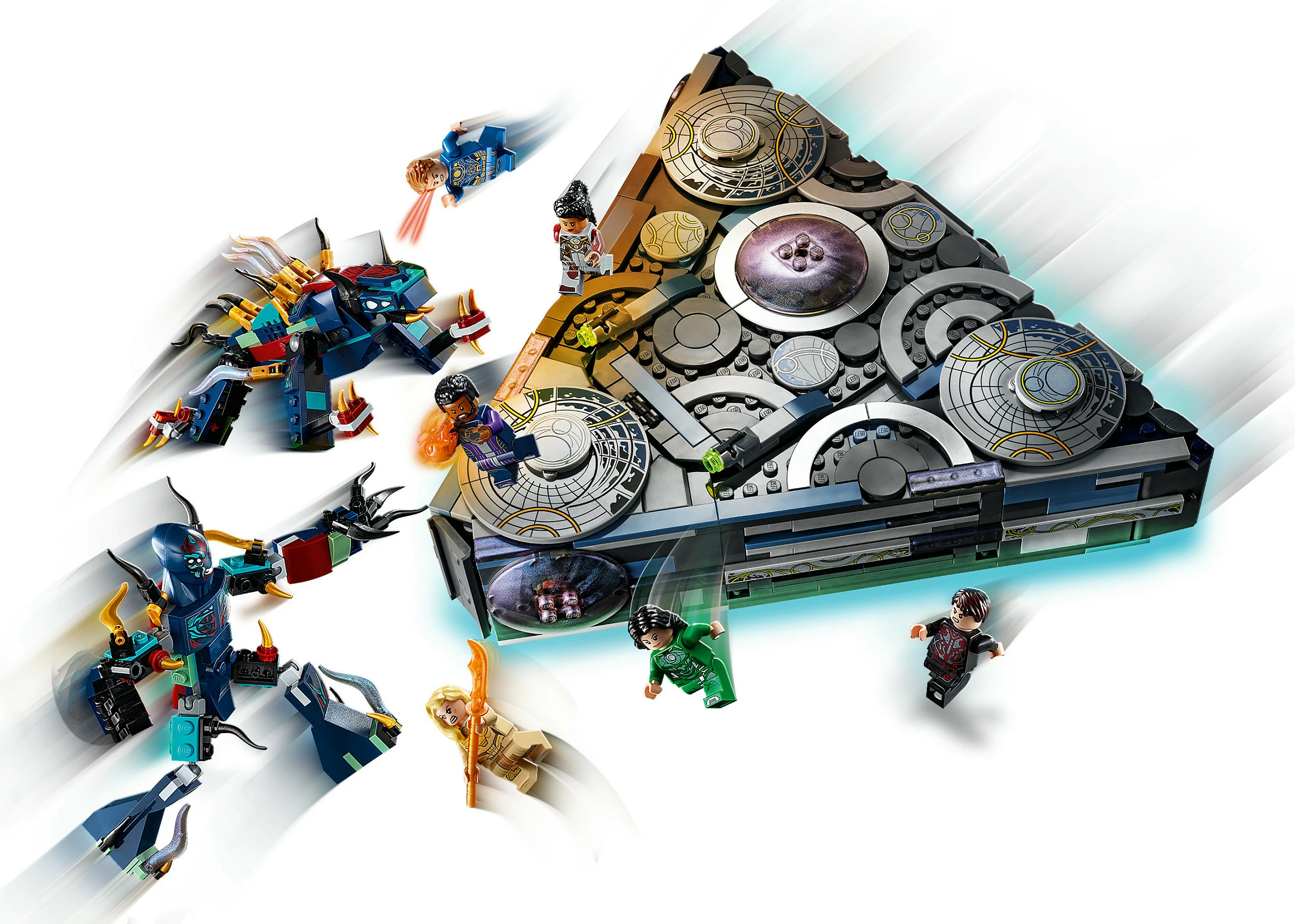 Set ndërtimi LEGO Marvel Avengers Rise of the Domo, 8 vjeç, plastik, 1040 pjesë