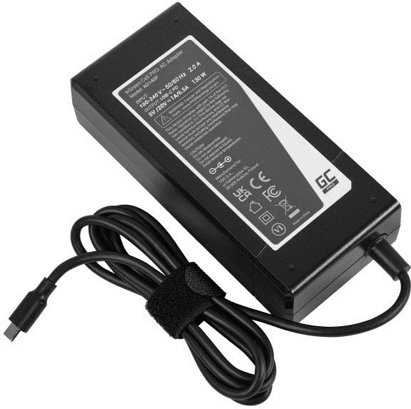 Adapter/inverter universal Green Cell AD140P, 130 W, e zezë