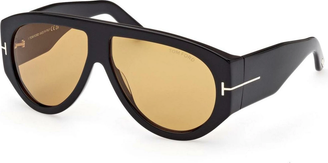 Syze dielli Tom Ford Bronson FT1044 01E, të zeza [Ngjyra: 60]