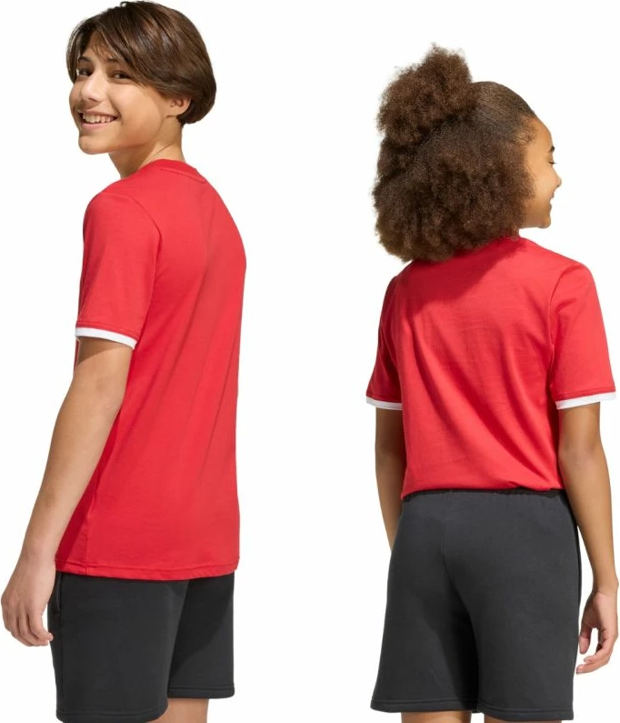 Maicë për fëmijë adidas, e kuqe [Madhësia: 140 cm]