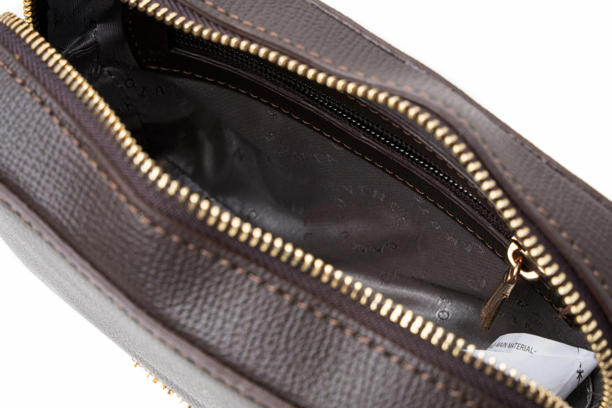 Çantë crossbody Vicenza, ngjyrë kafe e errët