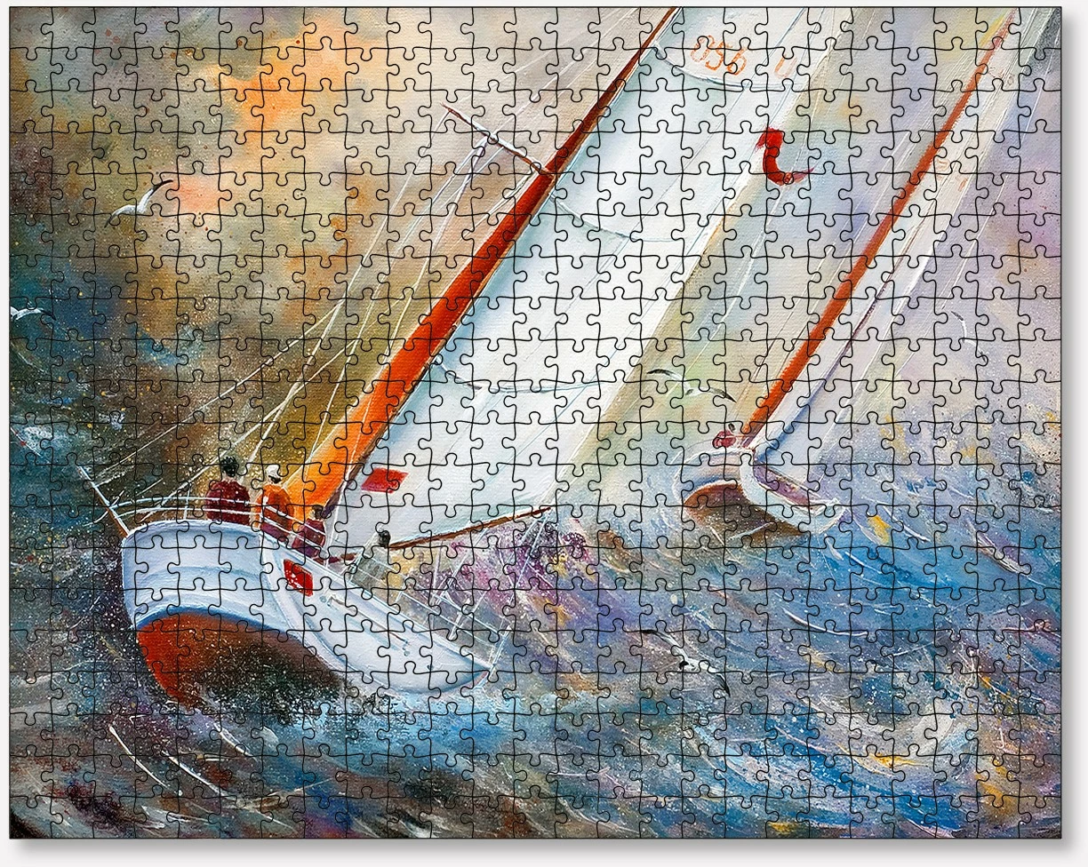 Puzzle 500 copa, shumëngjyrësh, Evila Originals, PZL_090_500