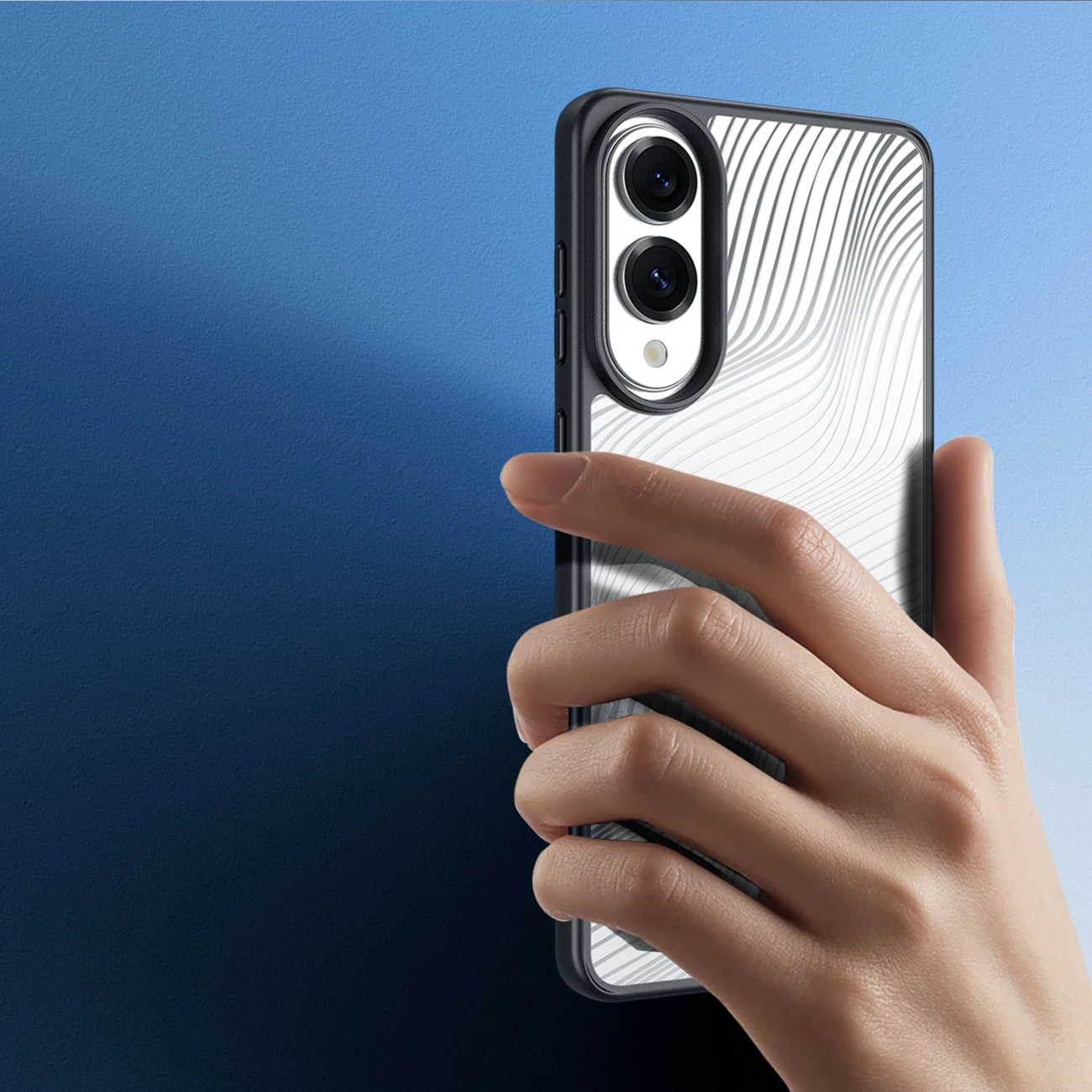 Mbështjellës Dux Ducis Aimo për Samsung Galaxy S25 Edge, i zi