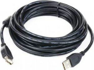 Kabllo Gembird, 1.8m, USB 2.0 A M/FM USB, e zezë