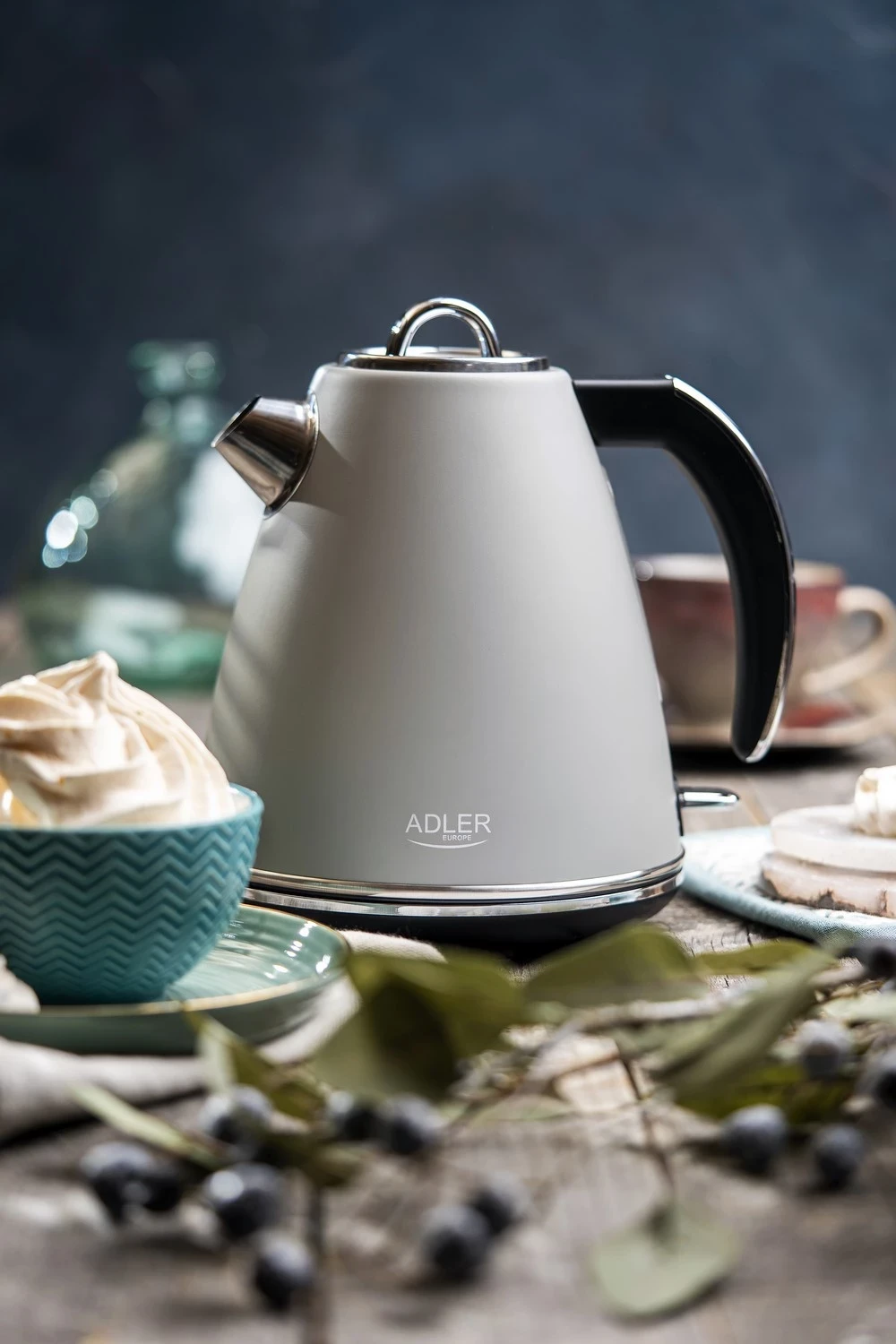 Çajnik Adler AD 1343, 1.5L, gri