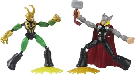 Bend & Flex Marvel Figure - Thor Vs Loki