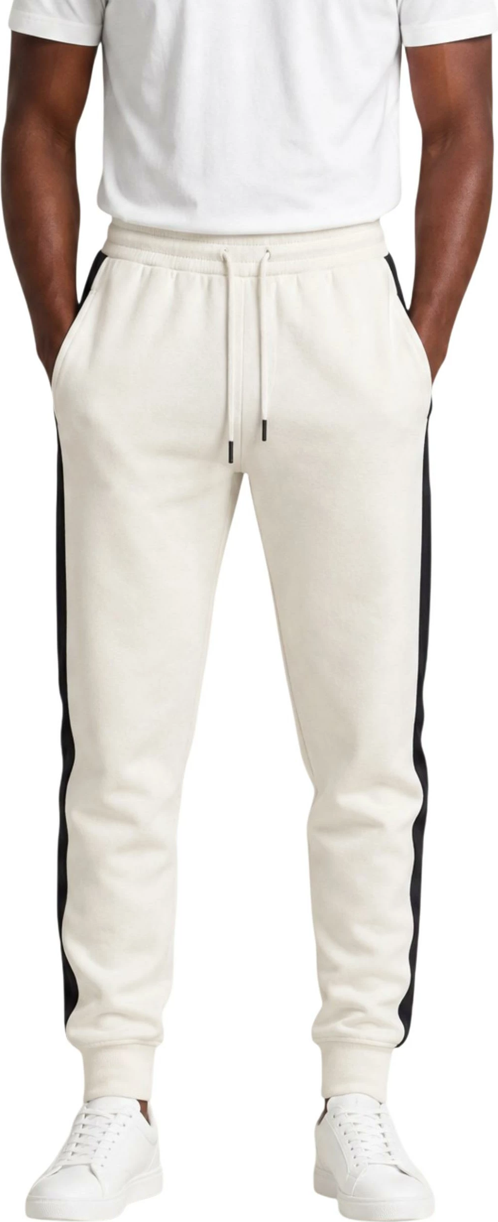 Pantallona sportive për meshkuj Armani Exchange XM003145 AF13047, të bardha [Madhësia: L]