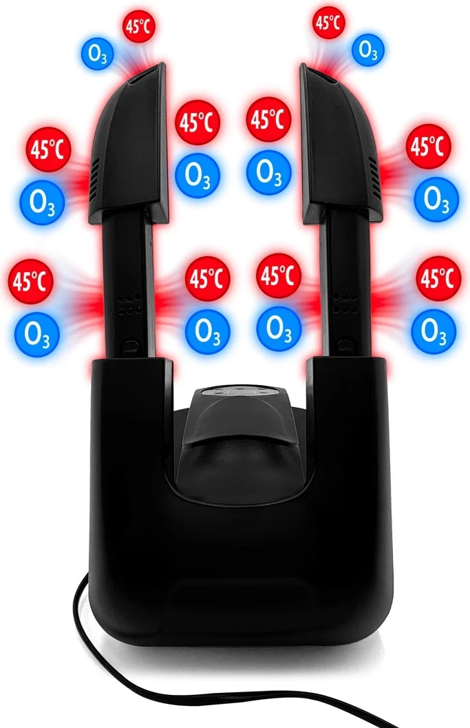 Tharëse këpucësh Media tech MULTI OZONE DRYER UNI MT6523, e zezë