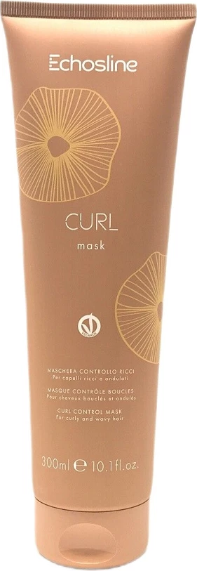 Maskë për flokë kaçurrela ECHOSLINE Curl Hair Mask për femra 300ml