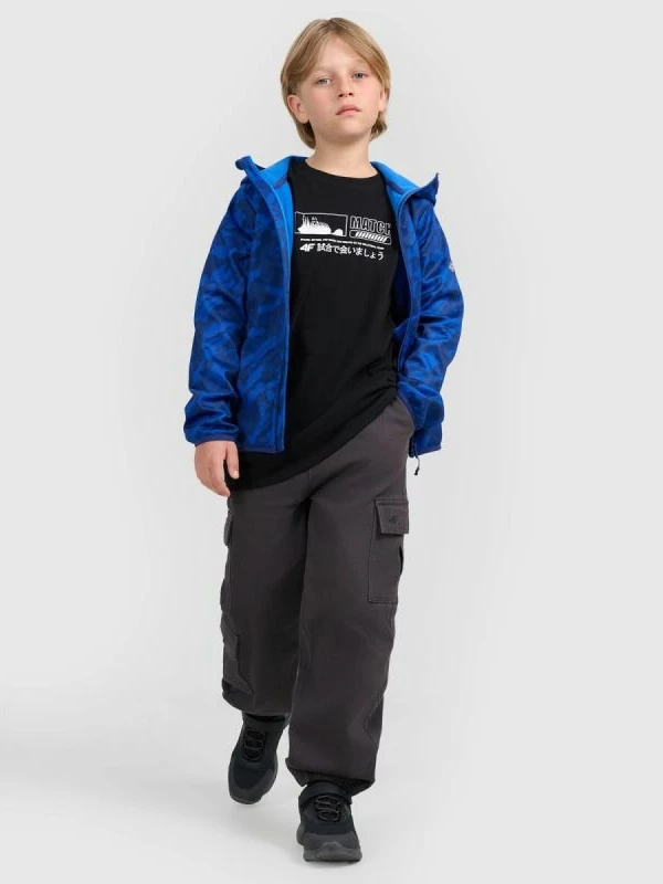 Jakne softshell për djem 4f [Madhësia: 128]