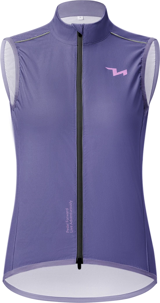 Jelek çiklizmi për femra Rockbros MJ008 TVI, L, windproof, zinxhir dyansh, vjollcë, paketim qese folie