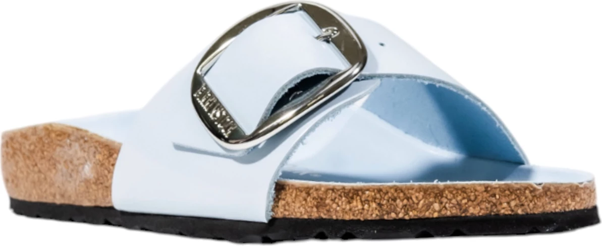 Sandale për femra Birkenstock Madrid Big Buckle 1030364, blu e zbehtë [Madhësia: 38]