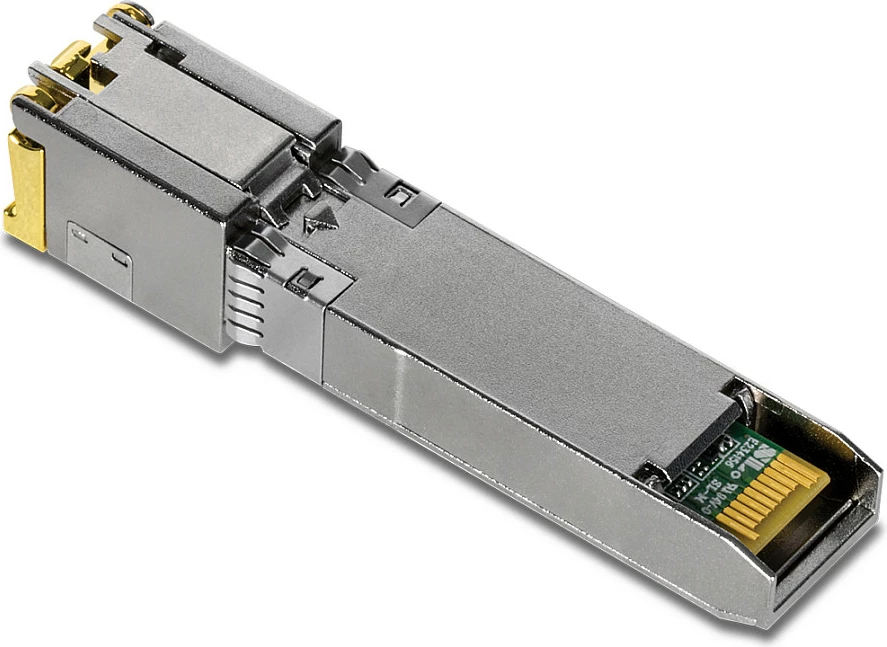Modul SFP+ TRENDnet TEG-10GBRJ, 10GbE RJ-45, Copper, 100 m, argjendtë