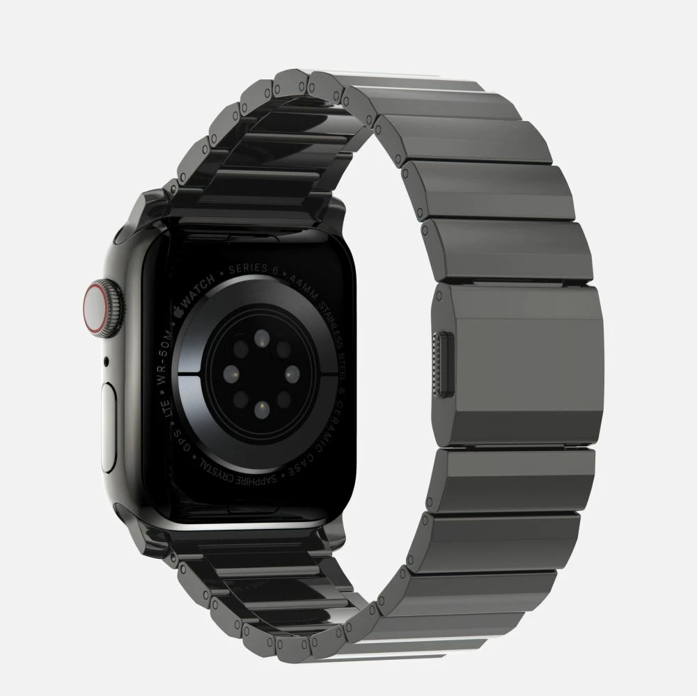 Rrip çeliku për Apple Watch Tech-Protect SteelBand, 42/44/45/49 mm, i zi