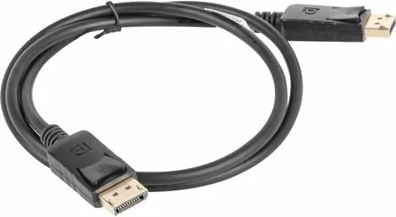 Kabllo DisplayPort Lanberg CA-DPDP-10CC-0010-BK 1m, 4K, Plug-Plug, e zezë