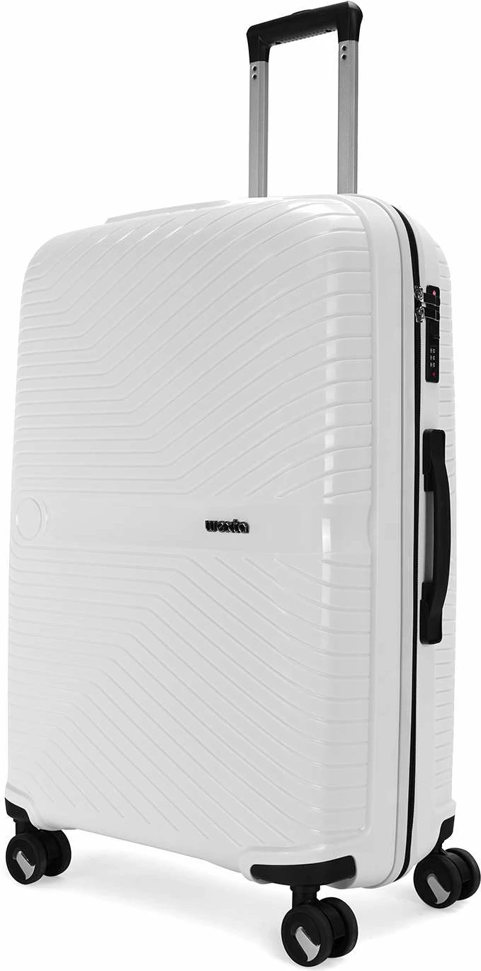 Valixhe e madhe Zoozie Bags Wexta Wx-PP710, e bardhë