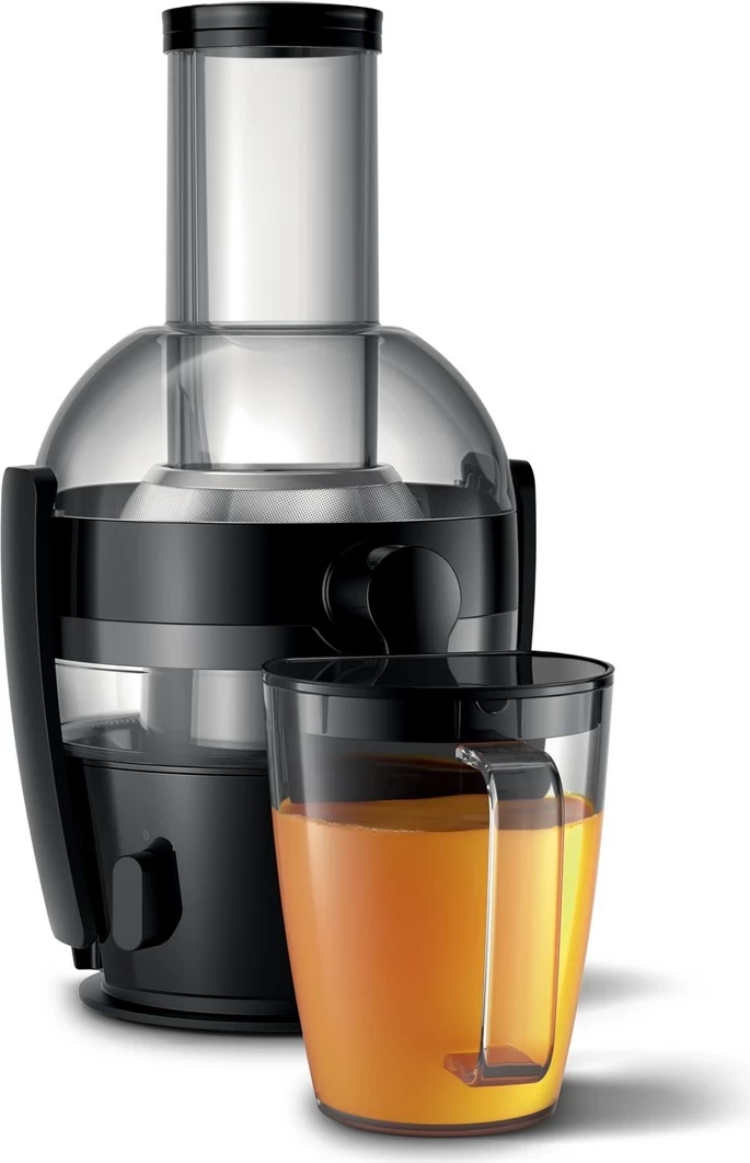 Shtrydhëse frutash Philips Viva Collection HR1856/70 800W, e zezë/argjendtë
