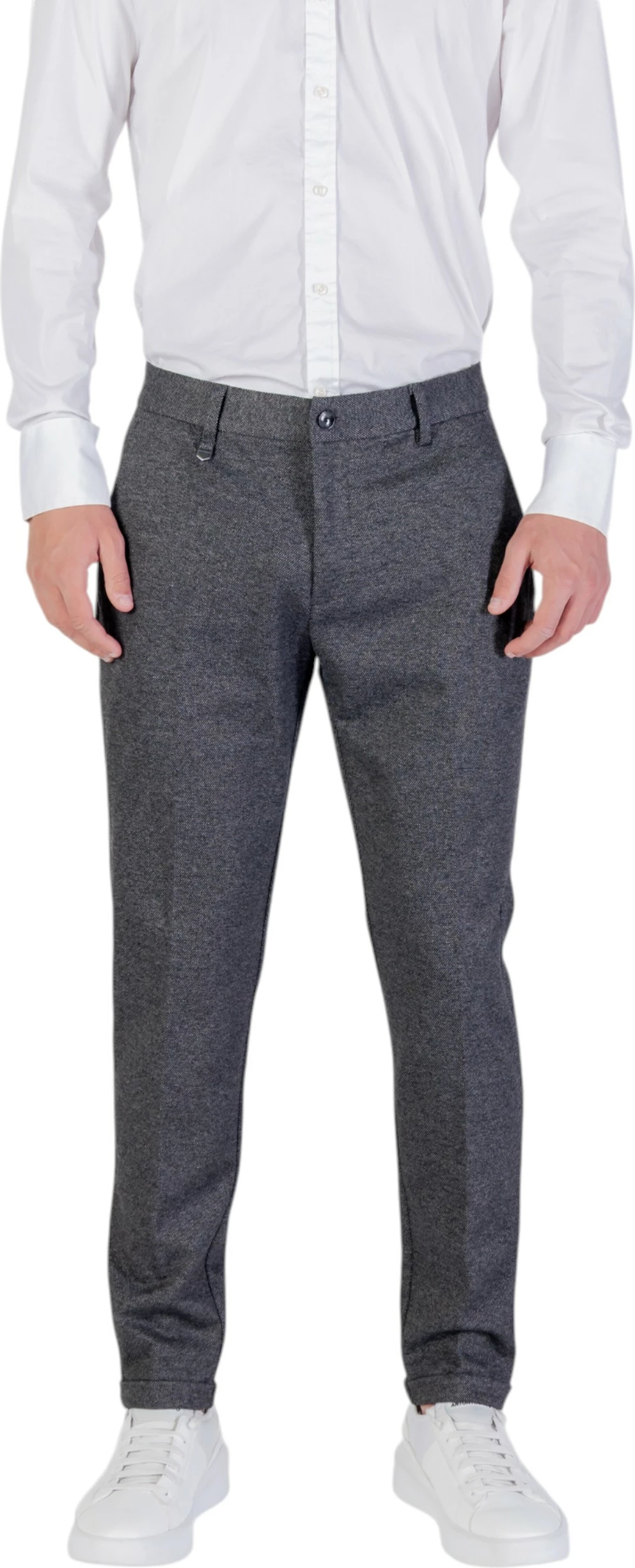 Pantallona për meshkuj Antony Morato ASHE SUPER SKINNY FIT MMTS00037-FA140289, gri të errëta [Madhësia: XXL]