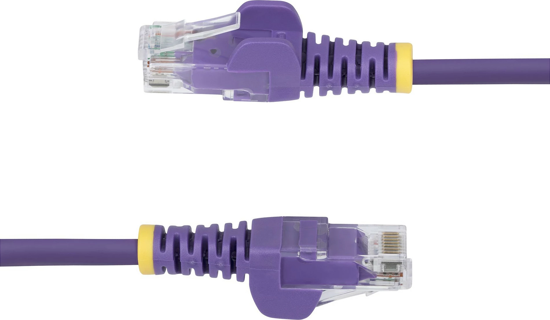 Kabllo rrjeti StarTech Slim Cat6 2.5m, RJ45-RJ45, PoE 100W, vjollcë