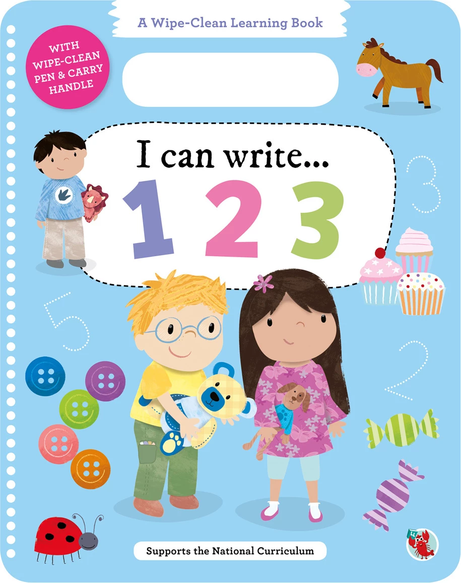 Wipe-Clean Learning - I Can Write 123 Book