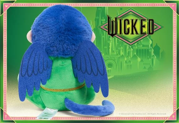 Lodër pellushi NOBLE COLLECTION Wicked Chistery 19 cm, blu/jeshile