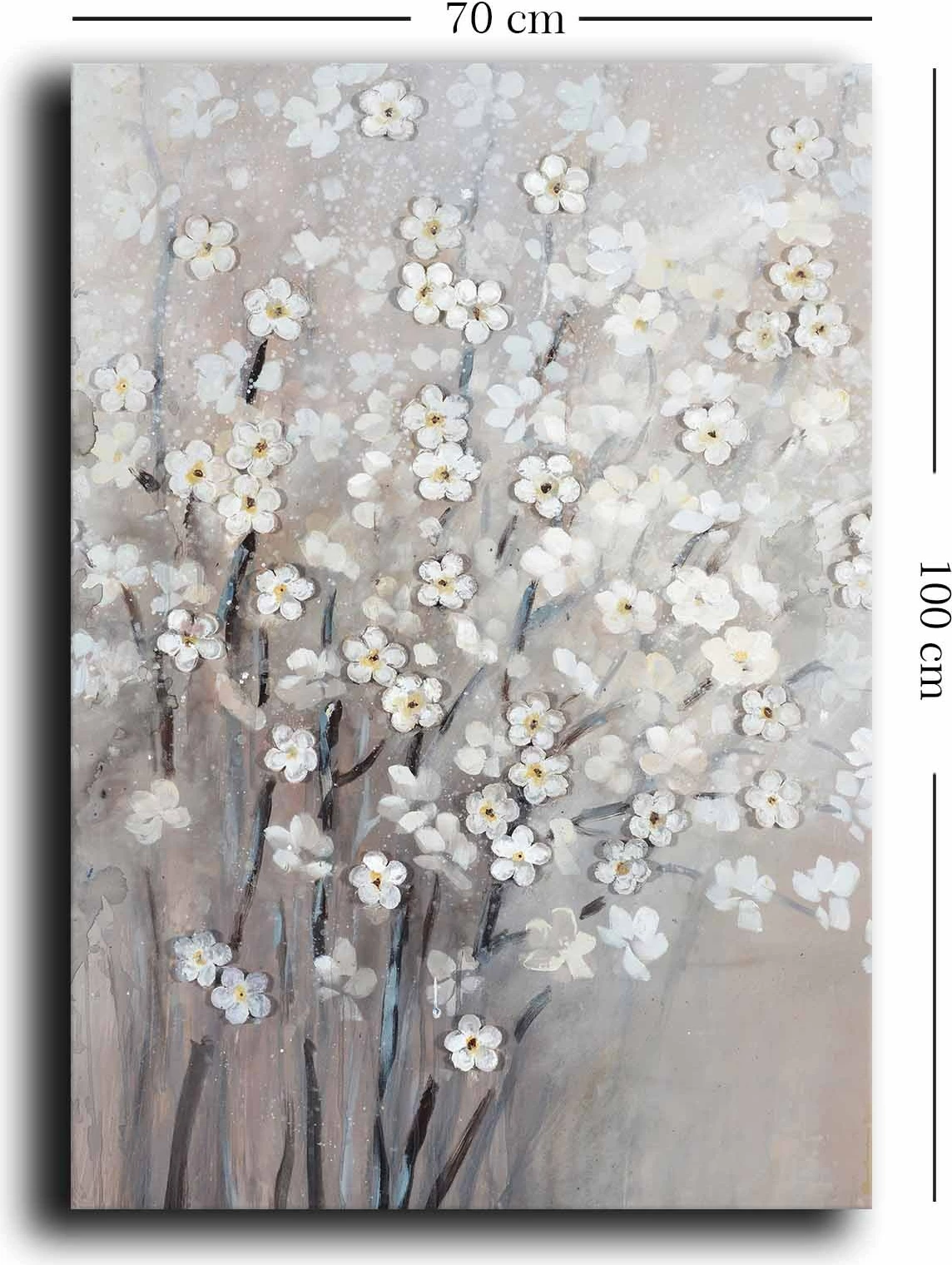 Pikturë dekorative në kanavacë, shumëngjyrëshe, Wallity, 70x100cm