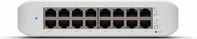 Switch Ubiquiti UniFi Switch Lite 16 PoE, L2, Gigabit Ethernet, i bardhë
