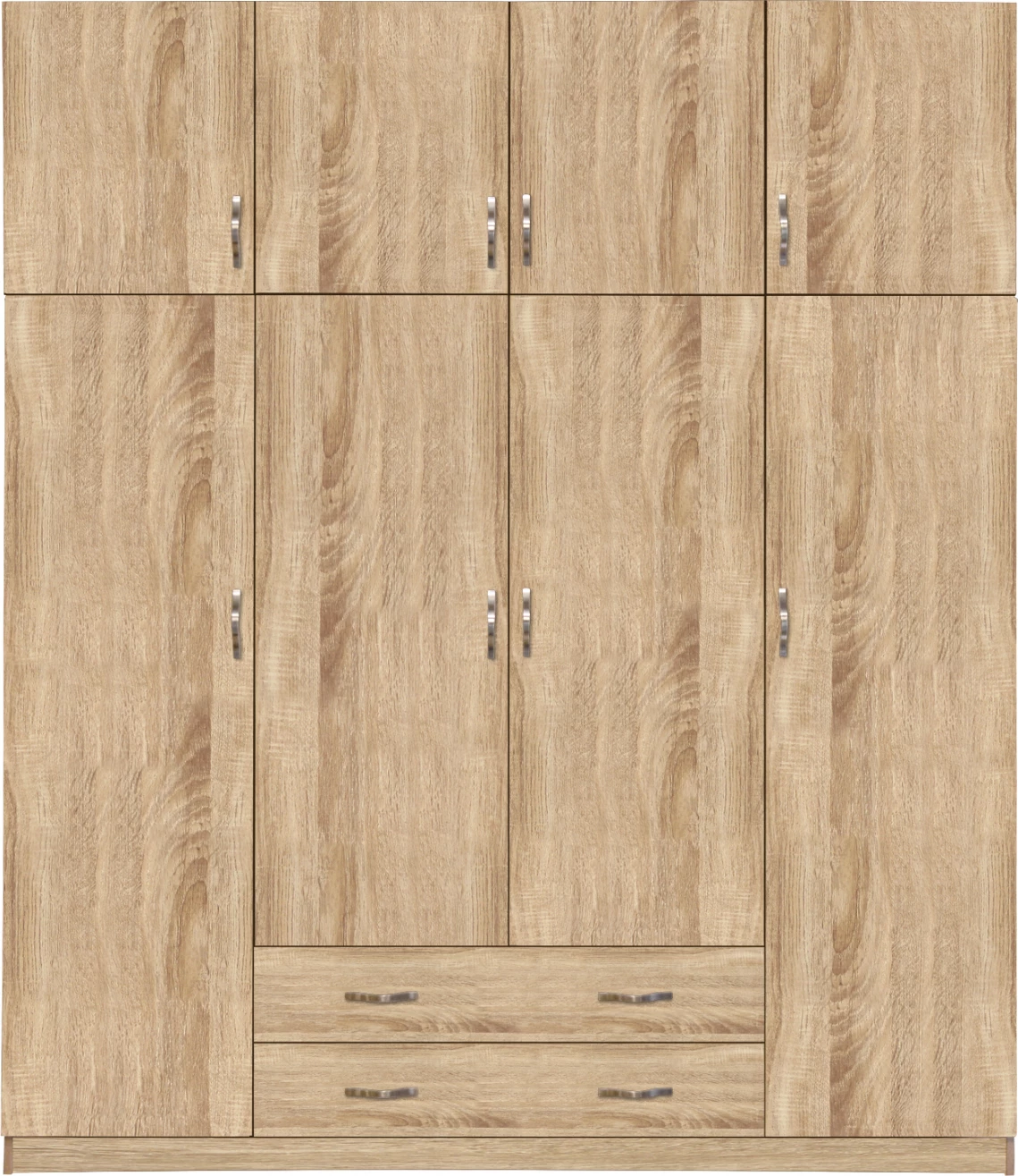 Dollap 4 dyer me papafingo 200x240x55.5 dhe 2 sirtarë sonama