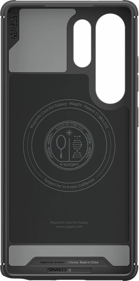 Mbështjellës Spigen Core Armor Mag për Samsung Galaxy S25 Ultra, Zi
