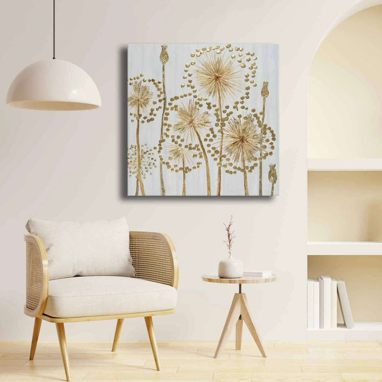 Pikturë dekorative në kanavacë, shumëngjyrëshe, Wallity 6969softc-038, 69x69cm