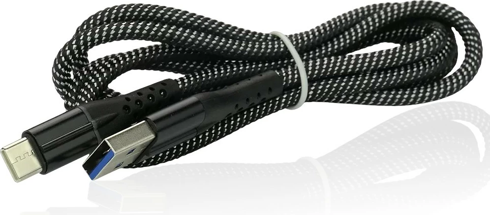 Karikues veture everActive CC-15QC Quick Charge 3.0 18W, 1x USB-A + kabllo USB-C 1m, i zi