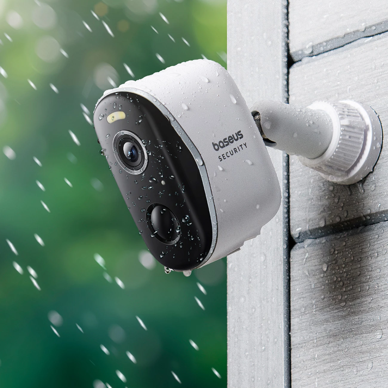 Set kamerash sigurie Baseus Security N1, 2K, 2 kamera, 16GB memorie, i bardhë