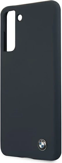 Mbështjellës BMW Silicone Signature për Samsung Galaxy S21+, granat/navy