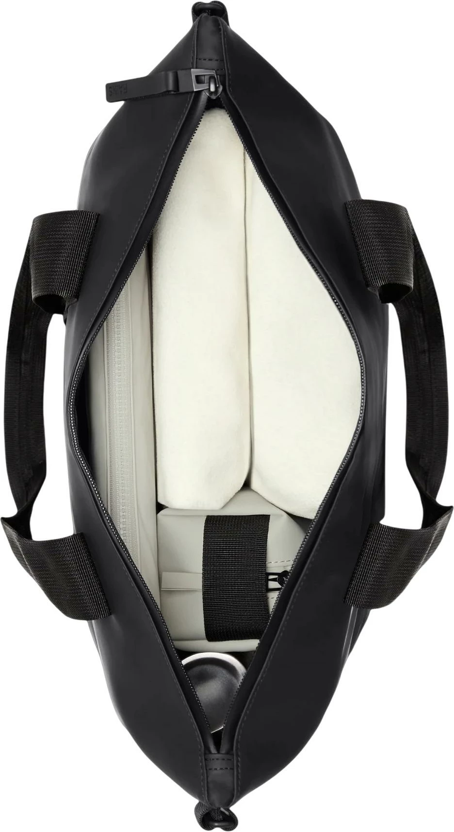 Çantë tote Rains Tote Bag Mini W3 14160 për femra, e zezë