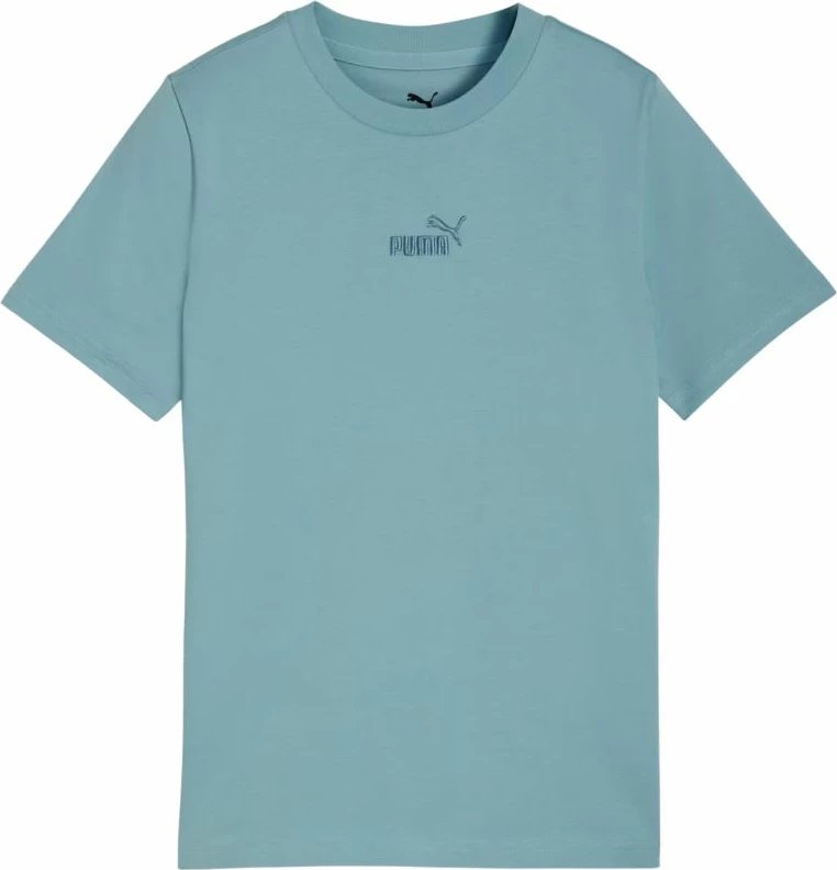 Maicë për fëmijë Puma ESS Small No. 1 Logo Centered, e kaltër