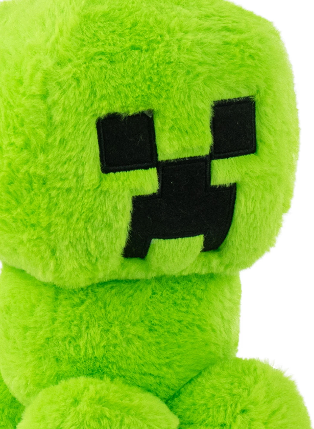 Lodër plush Barrado Minecraft Creeper Long Hair 28 cm, jeshile