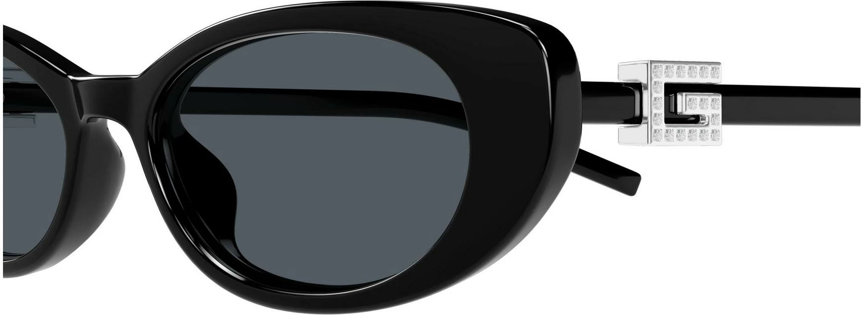 Syze dielli për femra Gucci GG1680S 002, të zeza [Madhësia: 52]