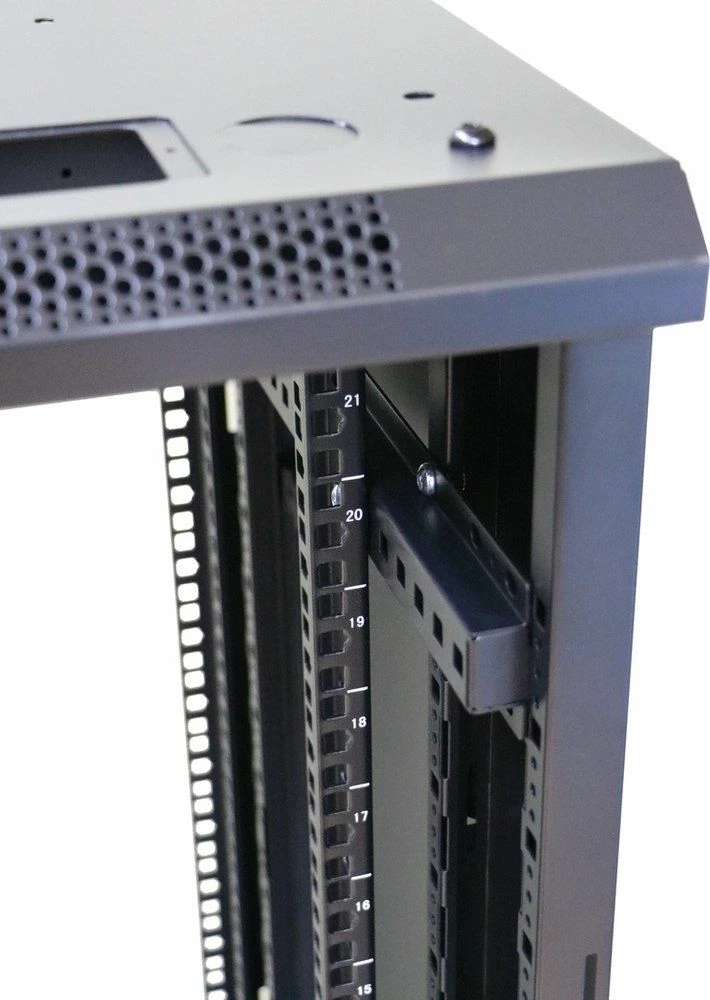 Kabinet rack qëndrimor 19" ExtraLink EX.14381 22U 600x600x1190mm, i zi