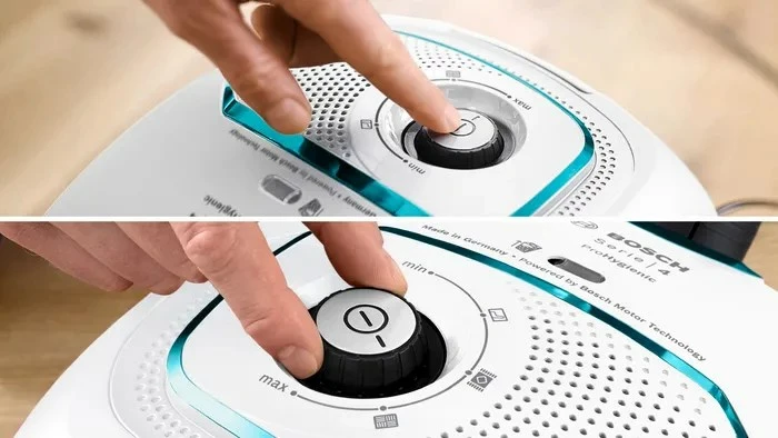 Fshesë me korent Bosch Serie 4 BGB41HYG1H, 600 W, me qese, e bardhë