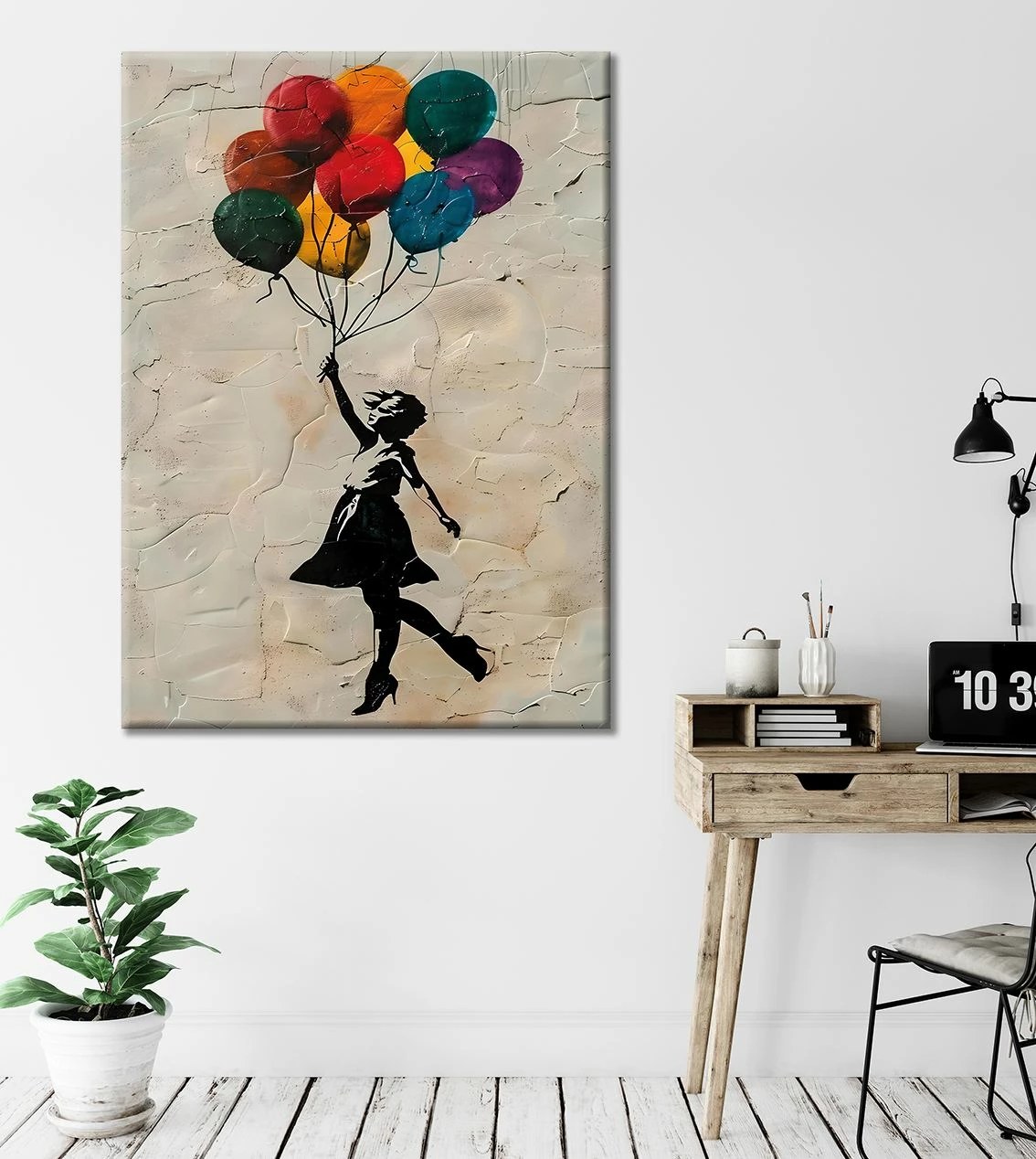 Pikturë dekorative në kanavacë Wallity, WY423, shumëngjyrëshe, 50x70cm