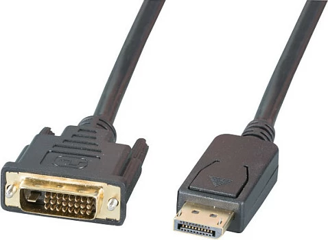 Kabllo DisplayPort në DVI EFB Elektronik, 5 m, 1080p, e zezë