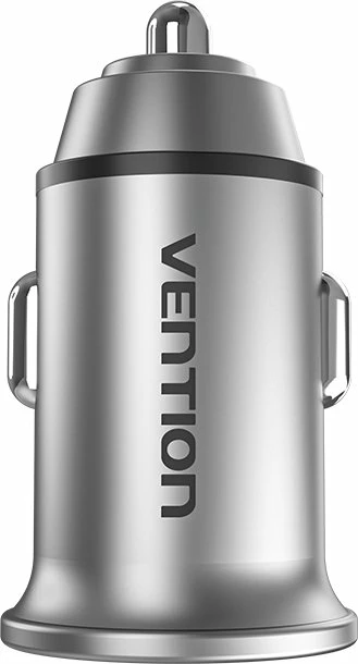 Karikues veture Vention FFFH0 30W PD/QC, 1x USB-A + 1x USB-C, 5A, gri