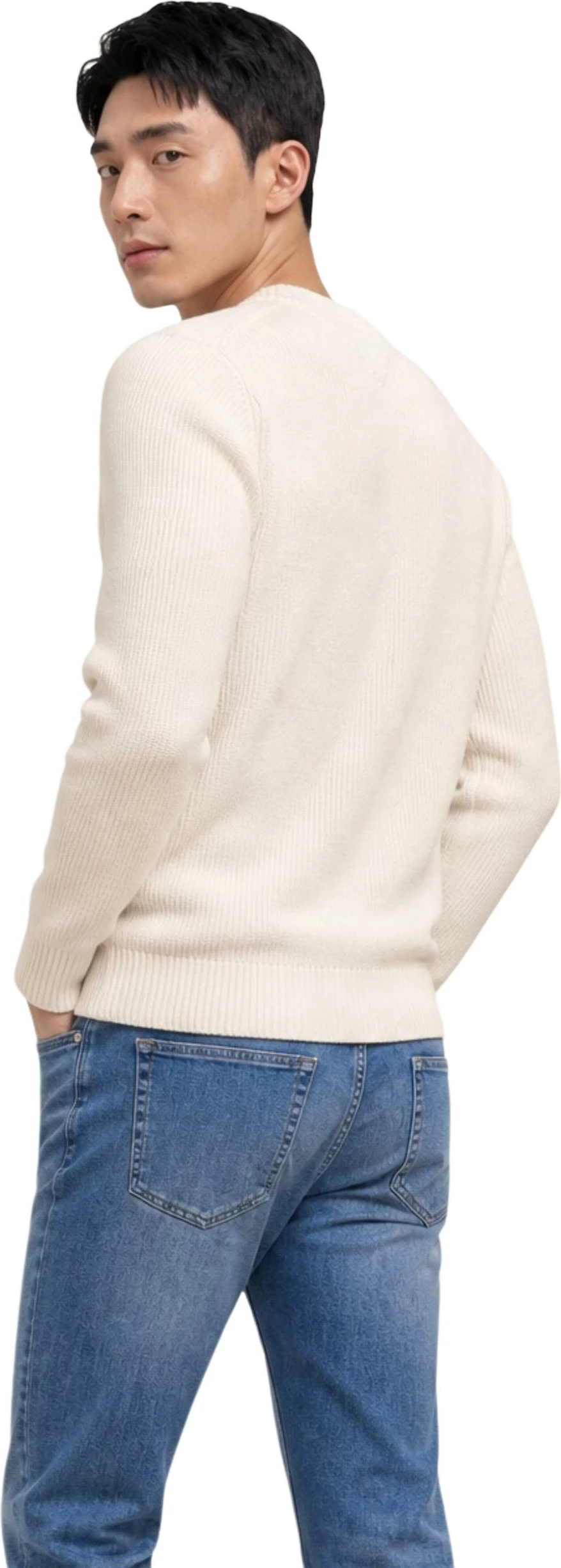 Duks për meshkuj Tommy Hilfiger Jeans DM0DM20923, i bardhë [Madhësia: M]