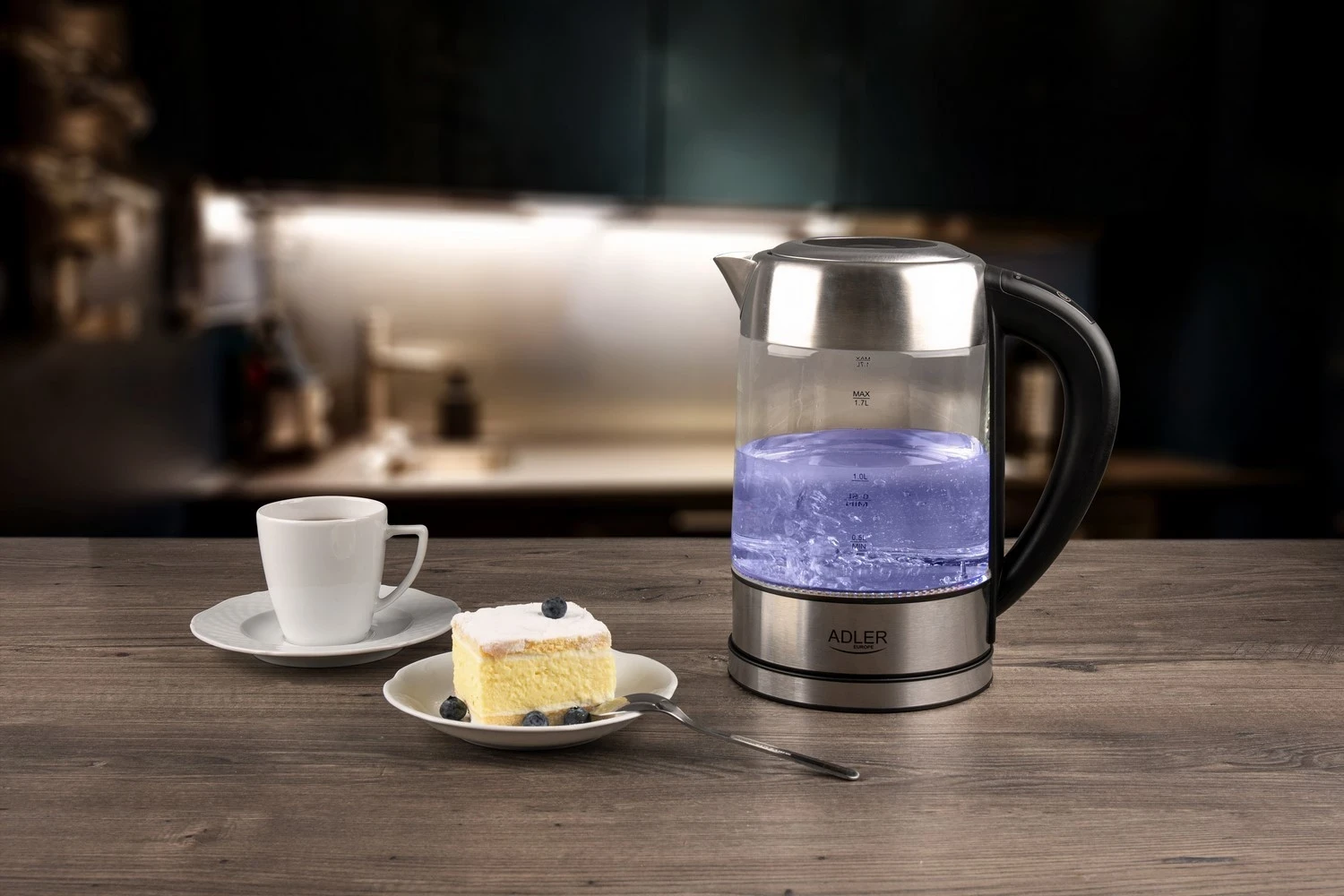 Çajnik Adler AD 1247, 1.7L, inox