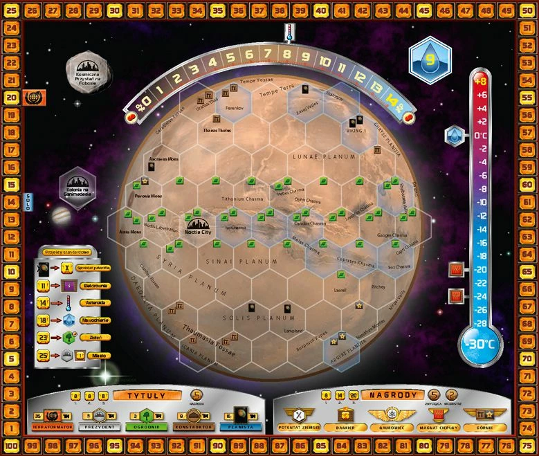 Lojë tavoline Rebel Terraforming Mars, strategjike-ekonomike, 1-5 lojtarë, 120 min, në polonisht
