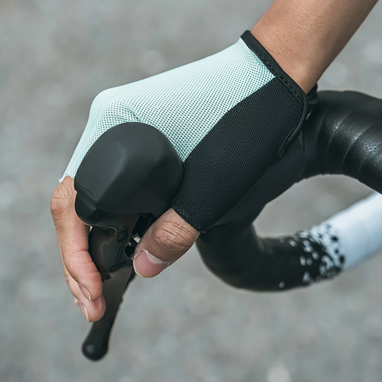 Doreza biçiklete, Wozinsky WRR-02M, madhësi M, poliester, gri, 1 palë